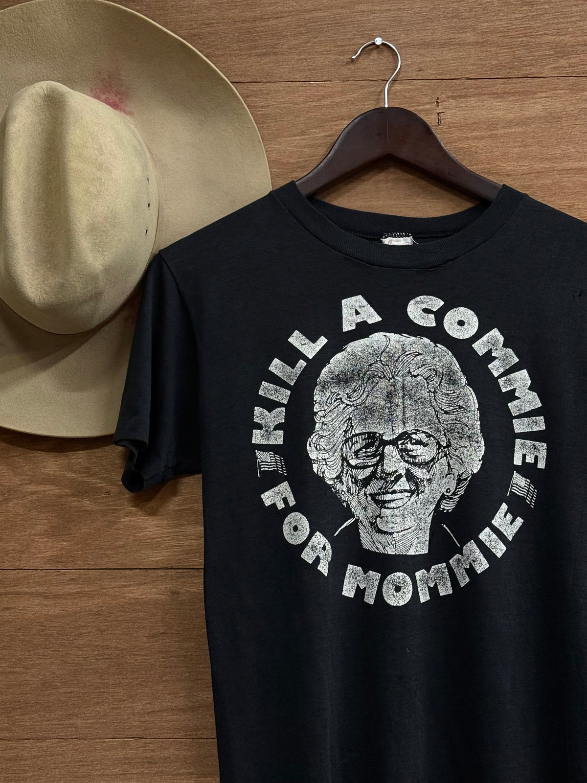 80s Kill a commie for mommie Tee