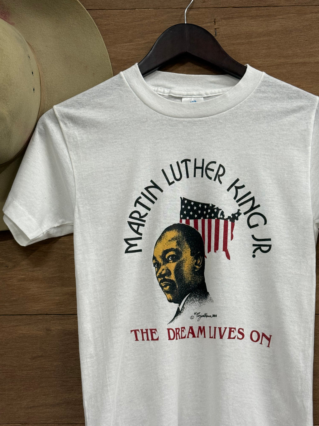 80s Martin Luther King JR. Tee