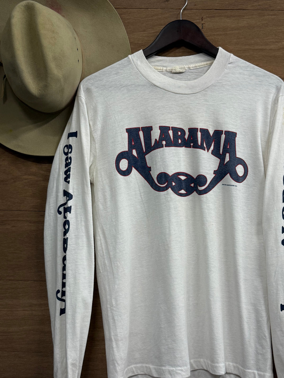 Alabama 1984 Roll on Tour Tee