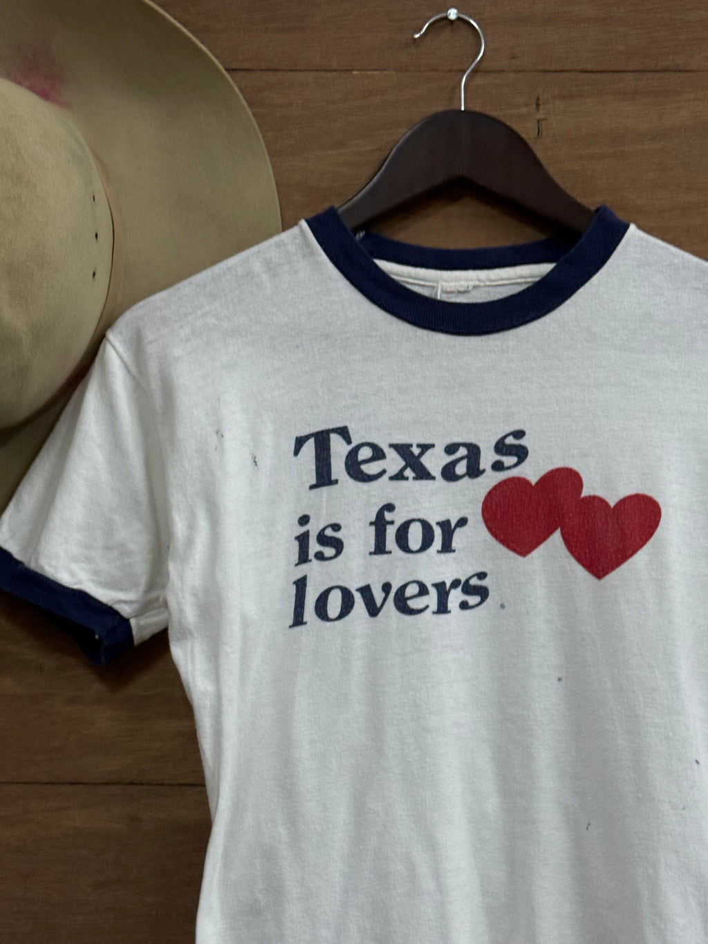 70s Texas is for lovers Ringer Tee