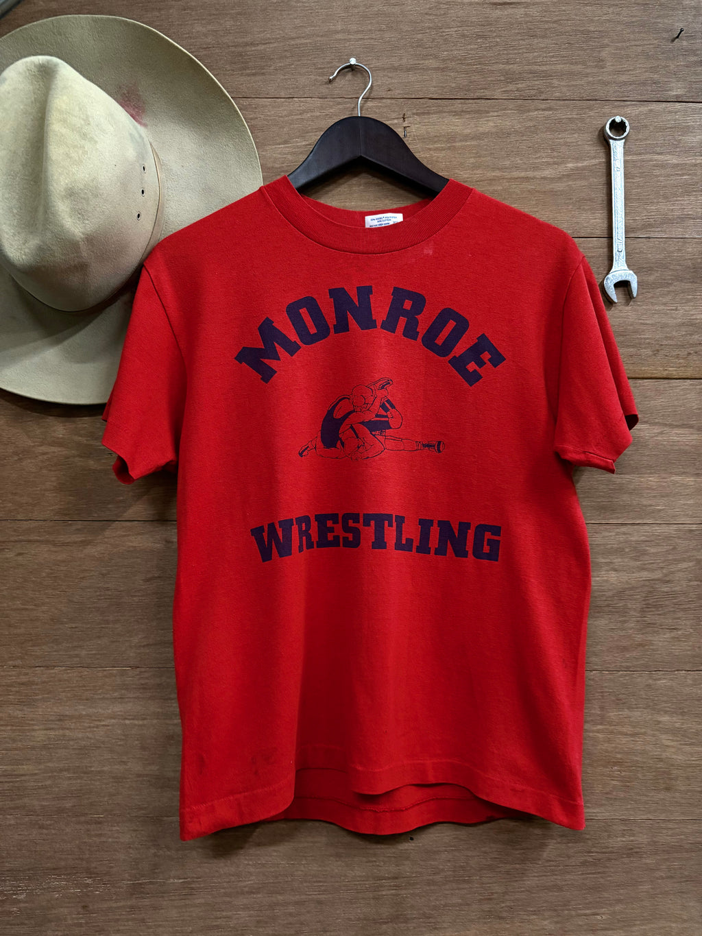80s Monroe Wrestling Tee