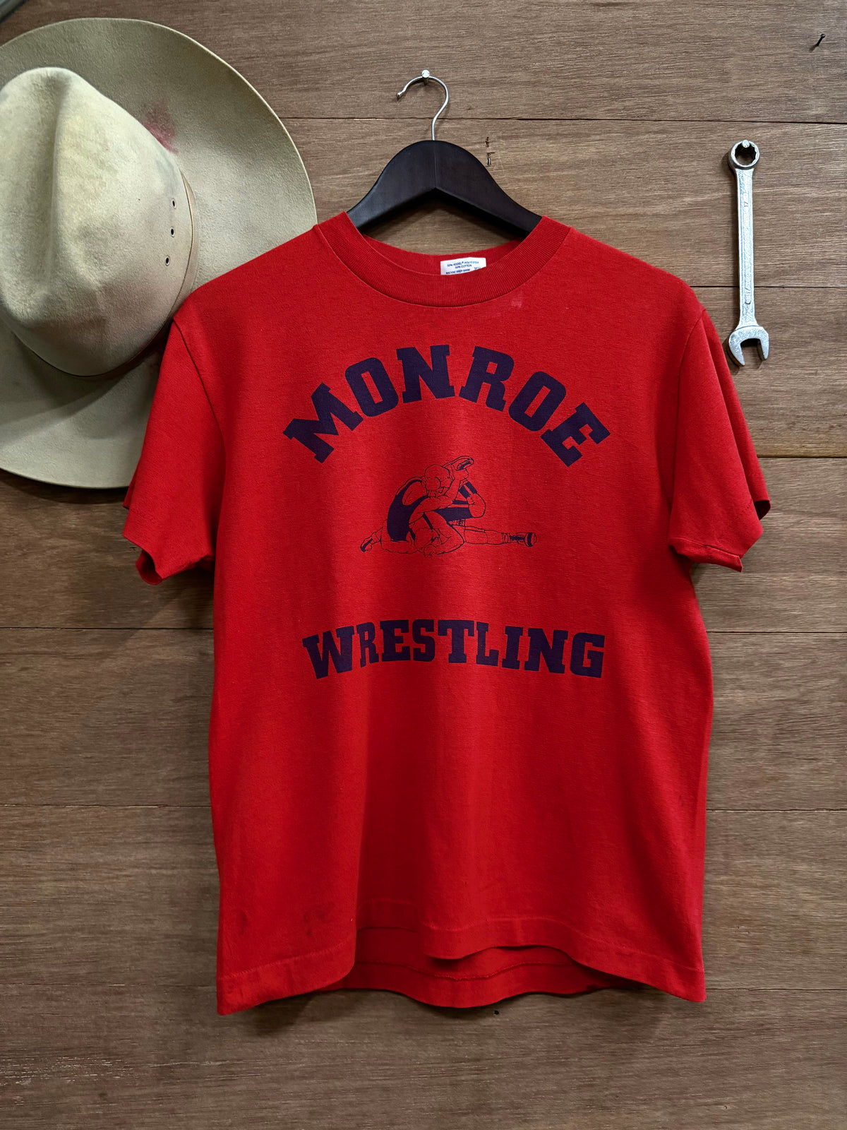 80s Monroe Wrestling Tee