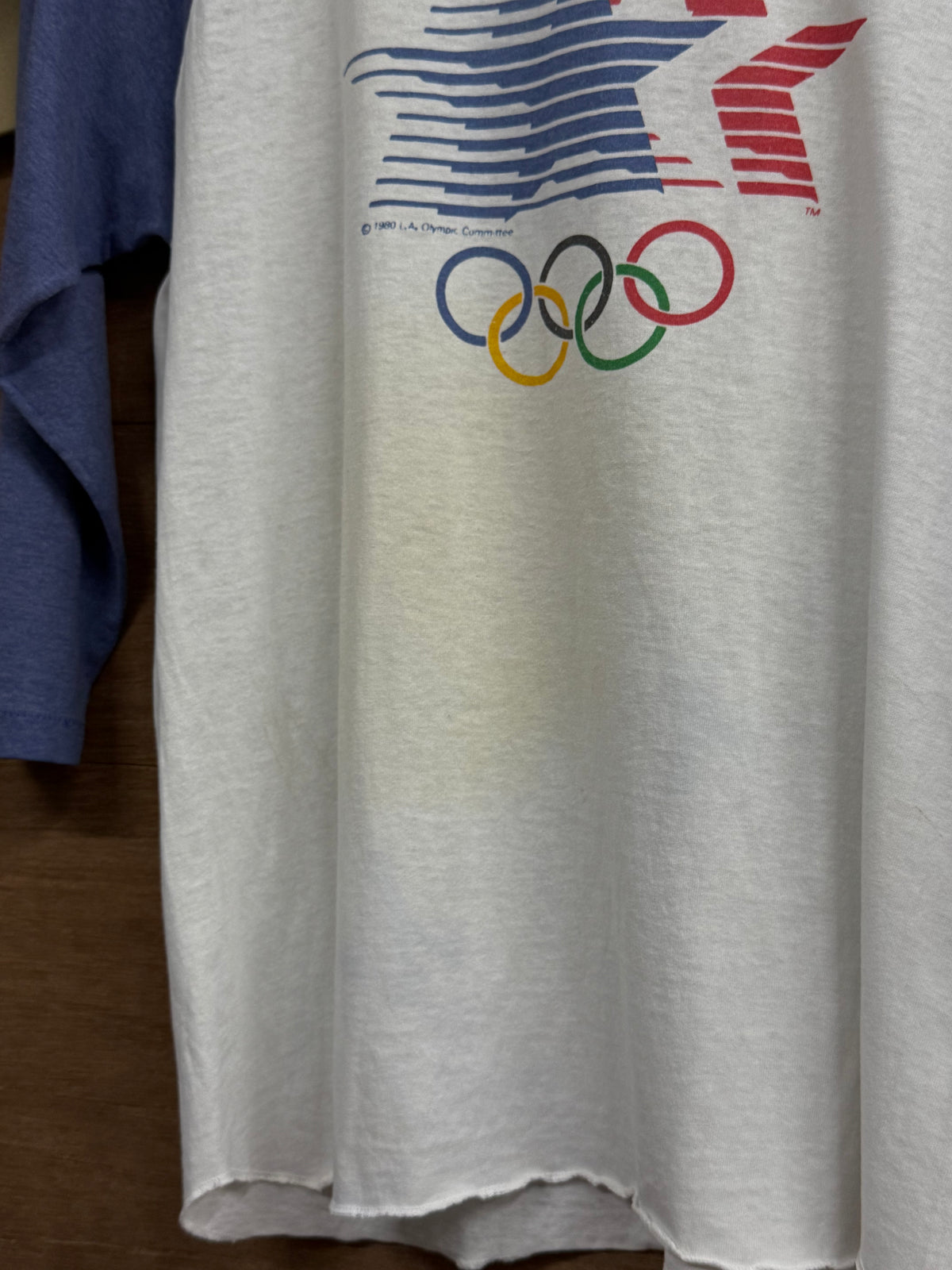 Vintage 1984 Los Angeles Olympic Two Tone Tee