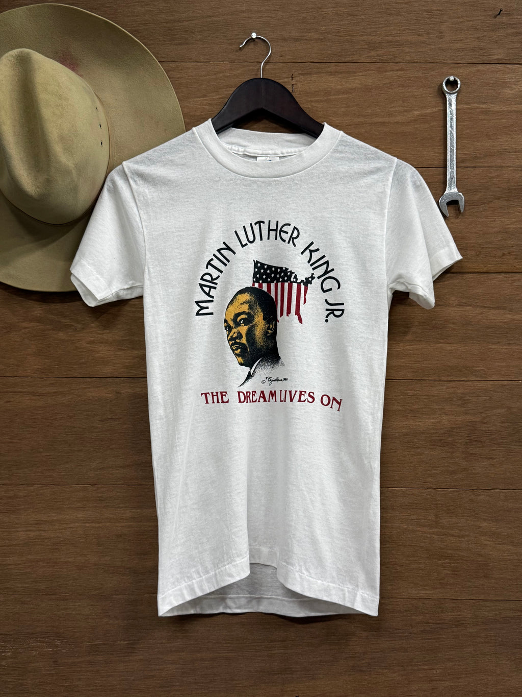 80s Martin Luther King JR. Tee