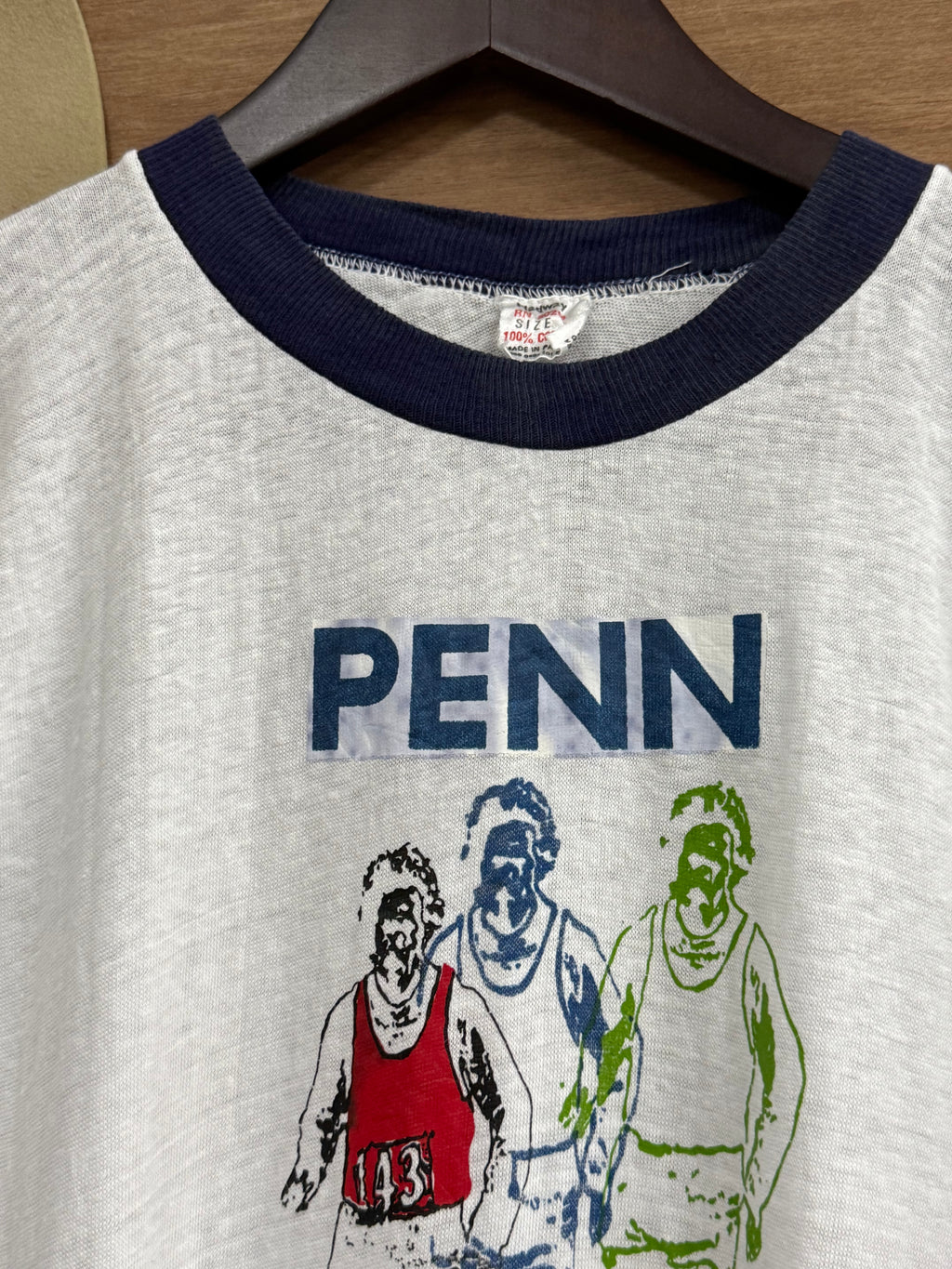 PENN RELAYS Single Stitches Ringer Tee
