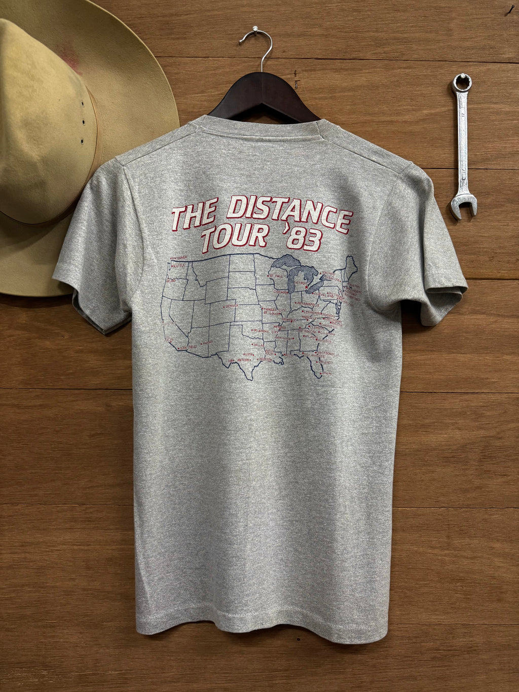 1983 Bob Seger the distance Tour Tee