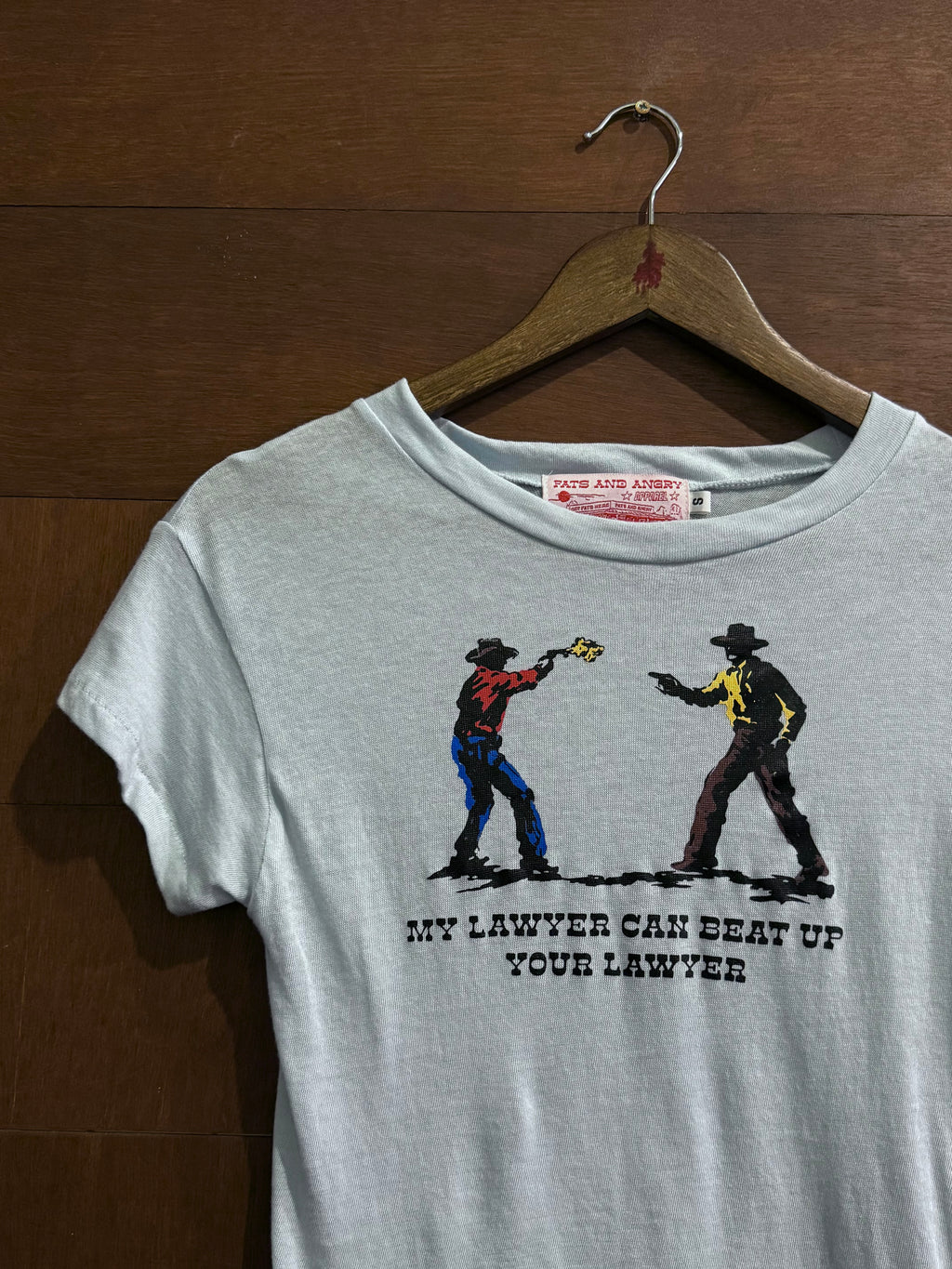 My lawyer can beat up your lawyer