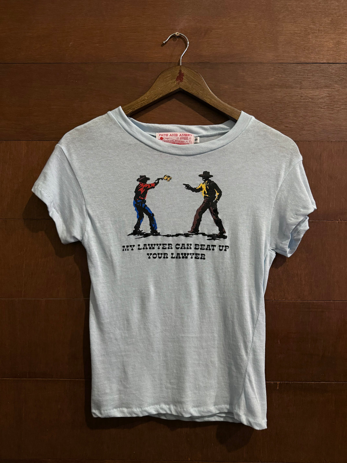 My lawyer can beat up your lawyer