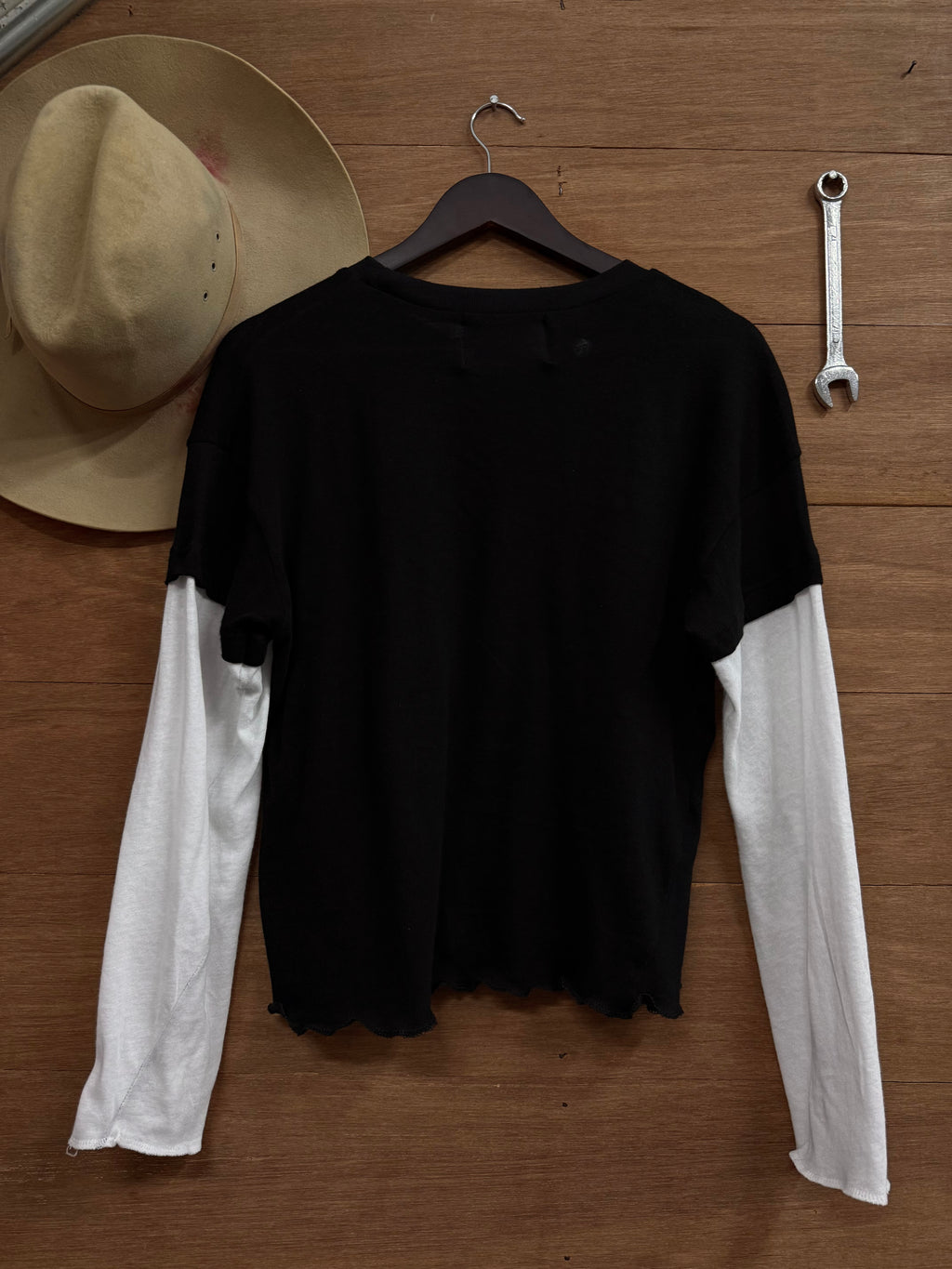 I’d rather be riding Layered Long Sleeve T-Shirt