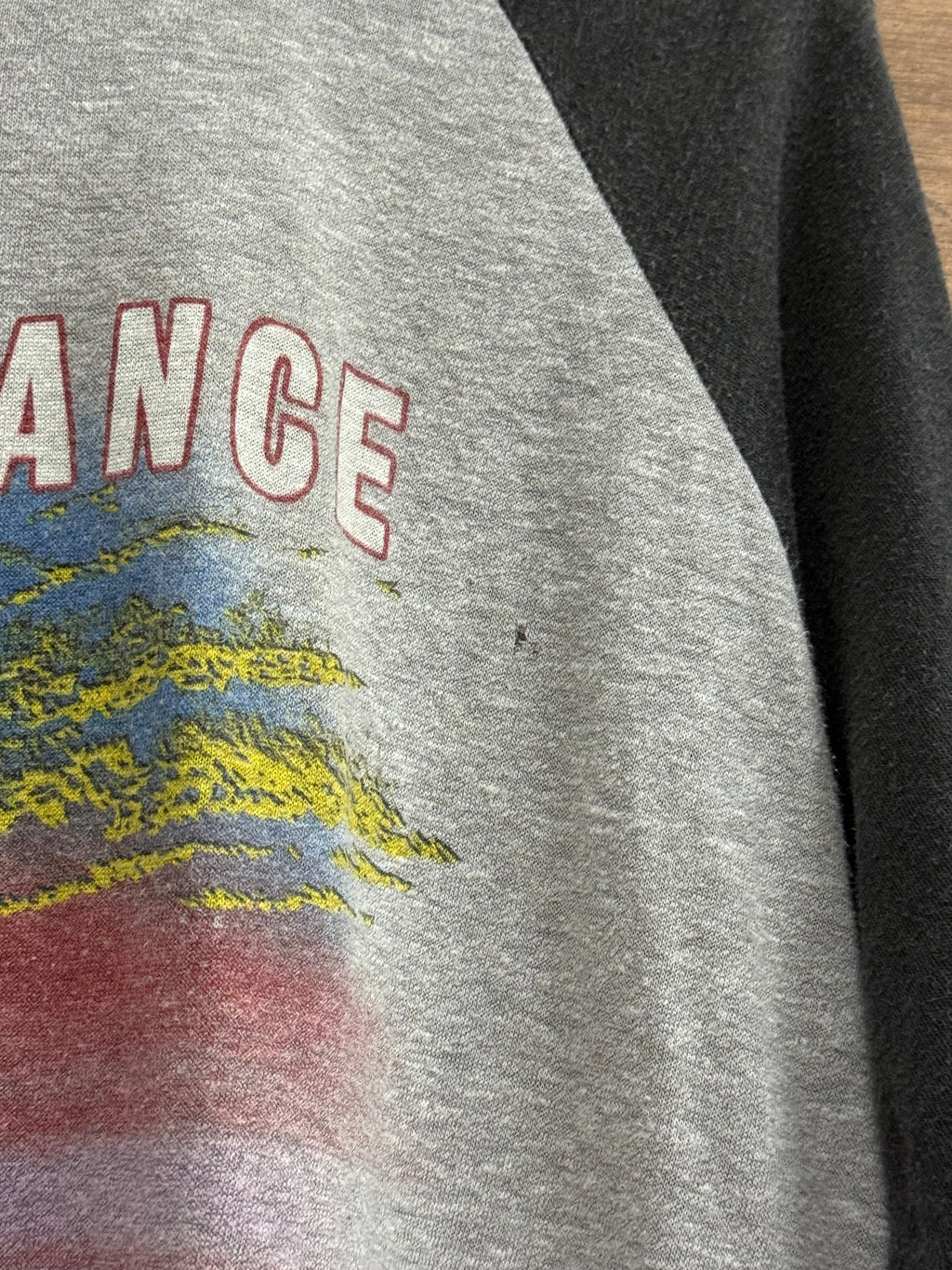 Bob Seger The Distance Tour 1983 Two Tone Tee