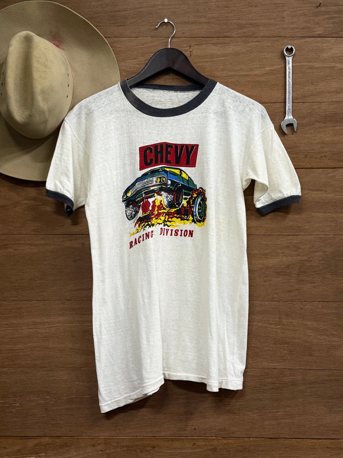 70s Chevy Racing Division Ringer Tee