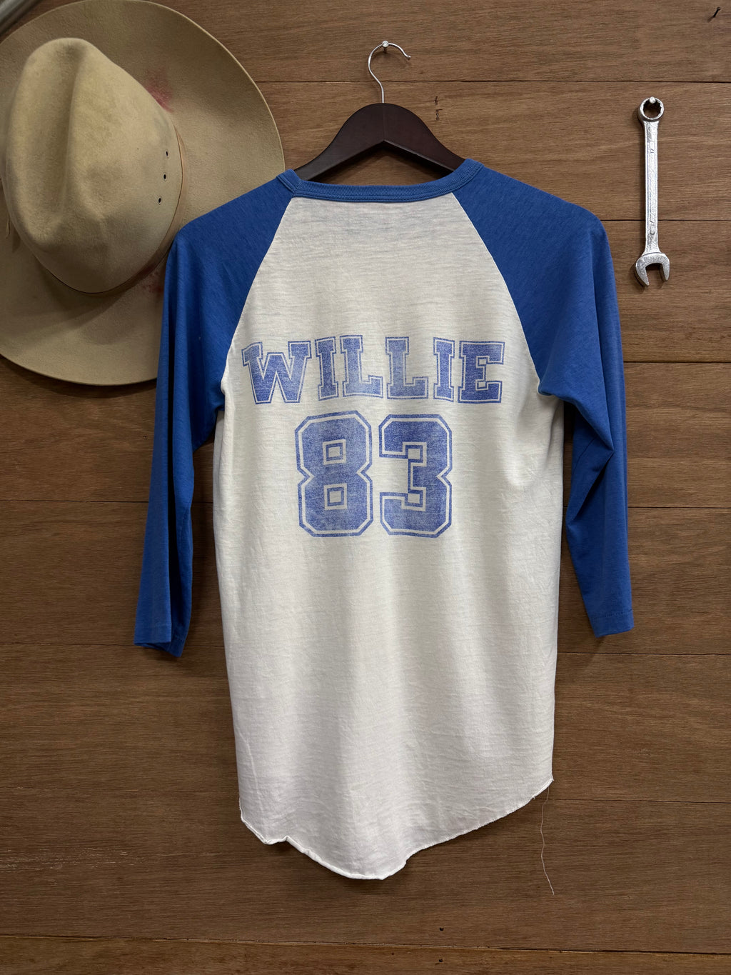 1983 Willie Nelson 4th of July Picnic Two Tone Tee