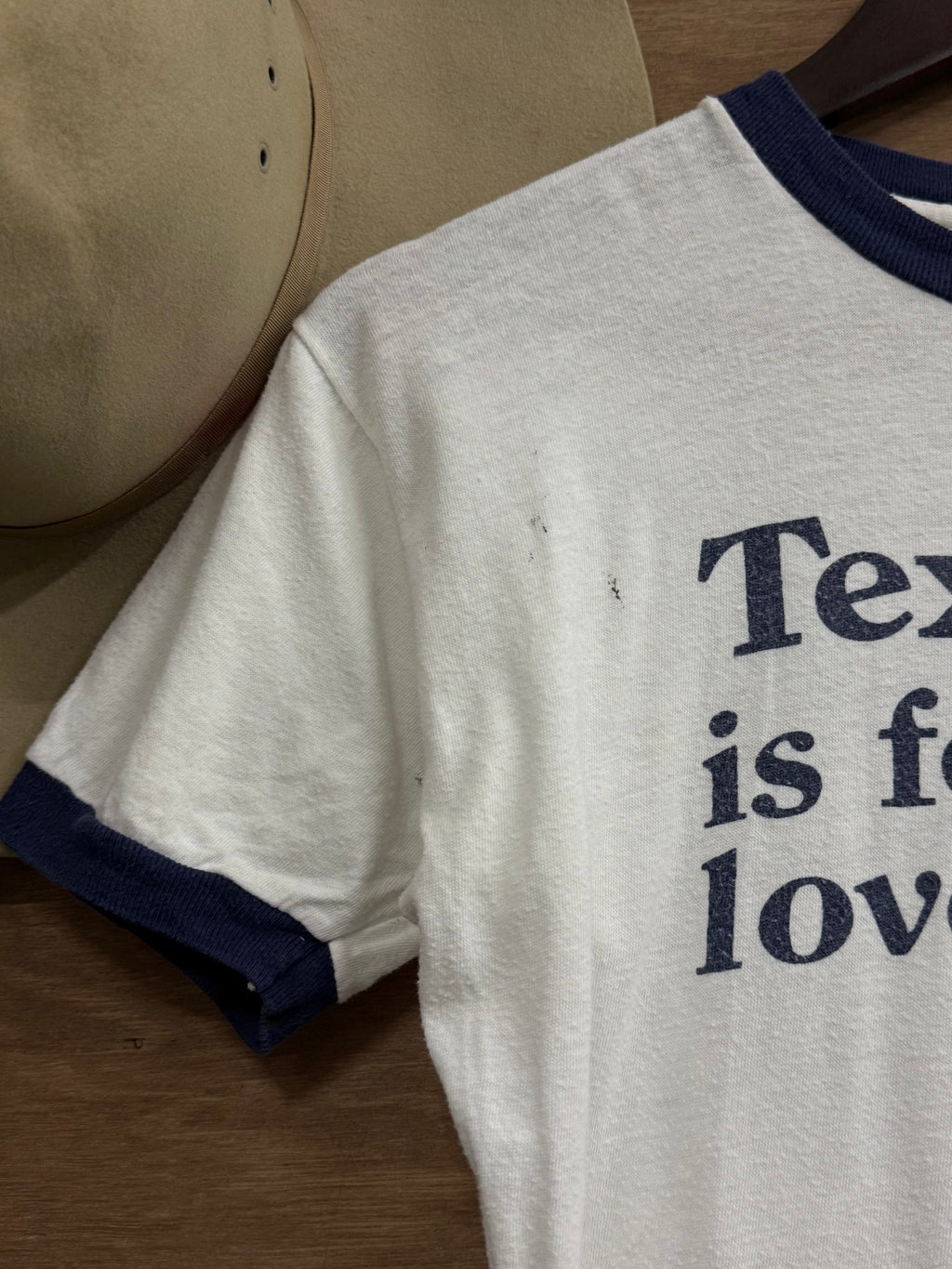 70s Texas is for lovers Ringer Tee