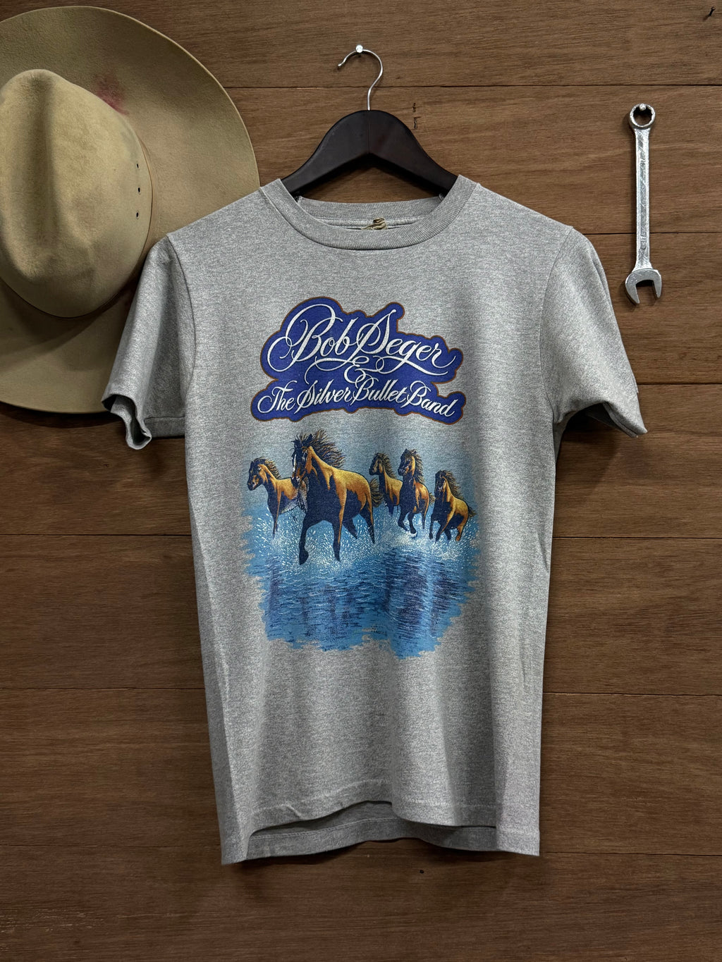 1983 Bob Seger the distance Tour Tee