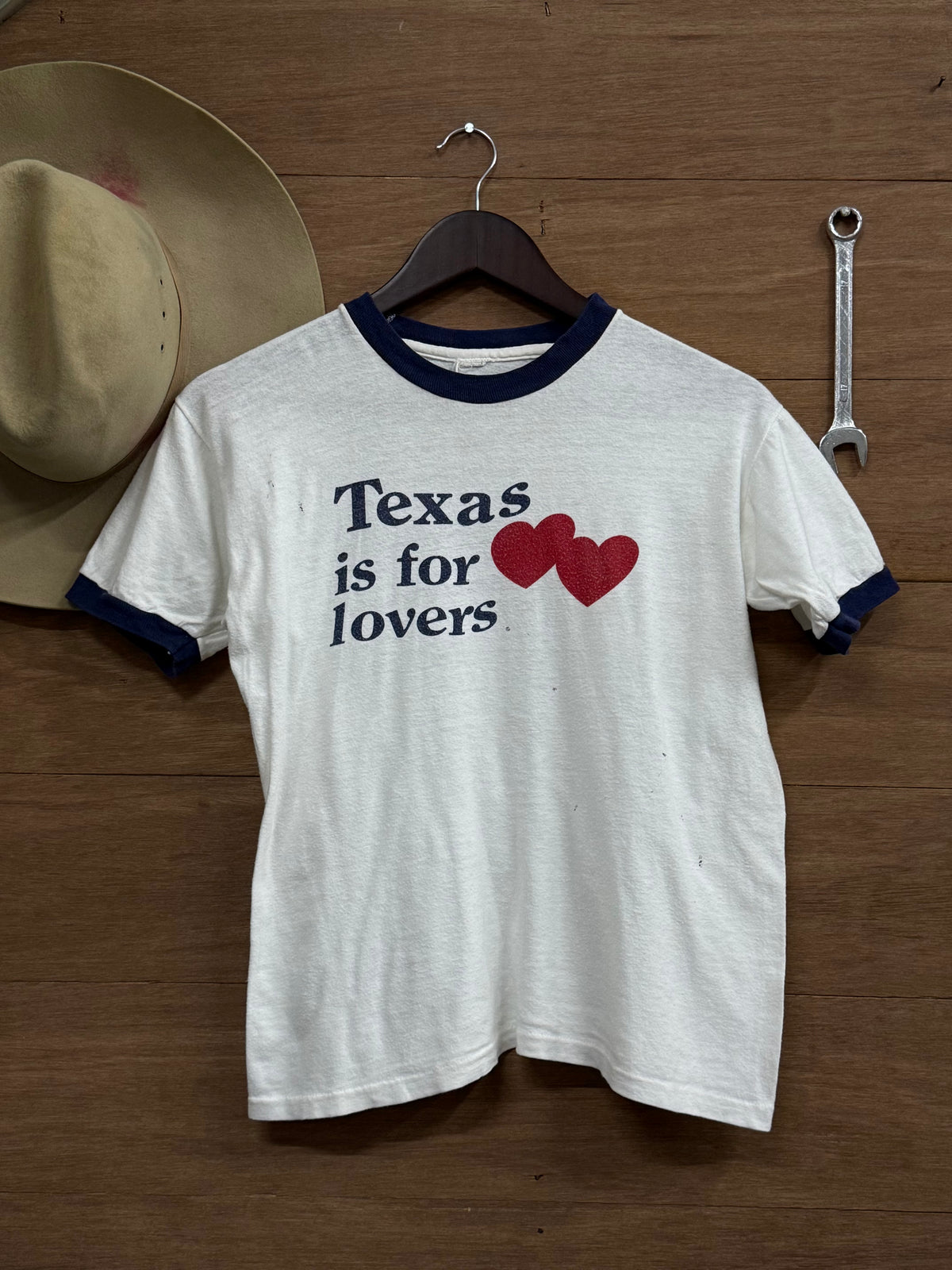 70s Texas is for lovers Ringer Tee