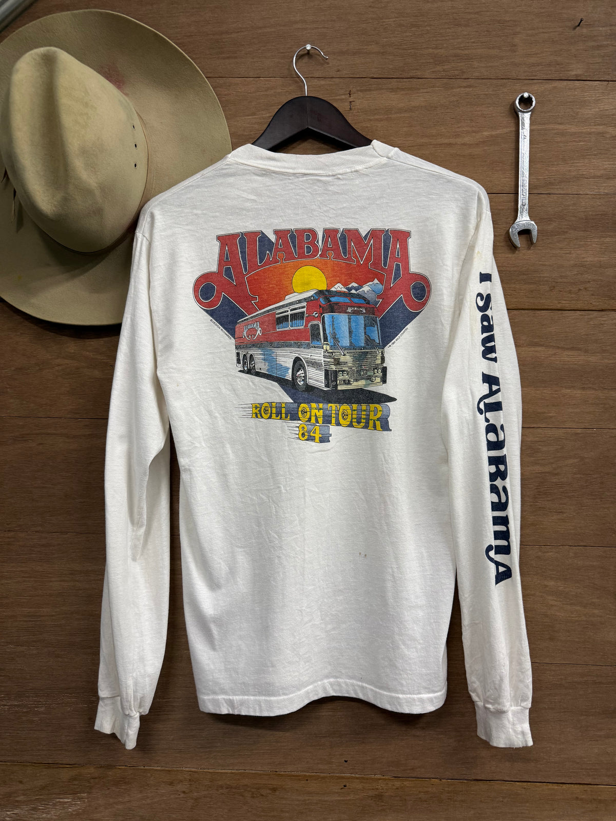 Alabama 1984 Roll on Tour Tee