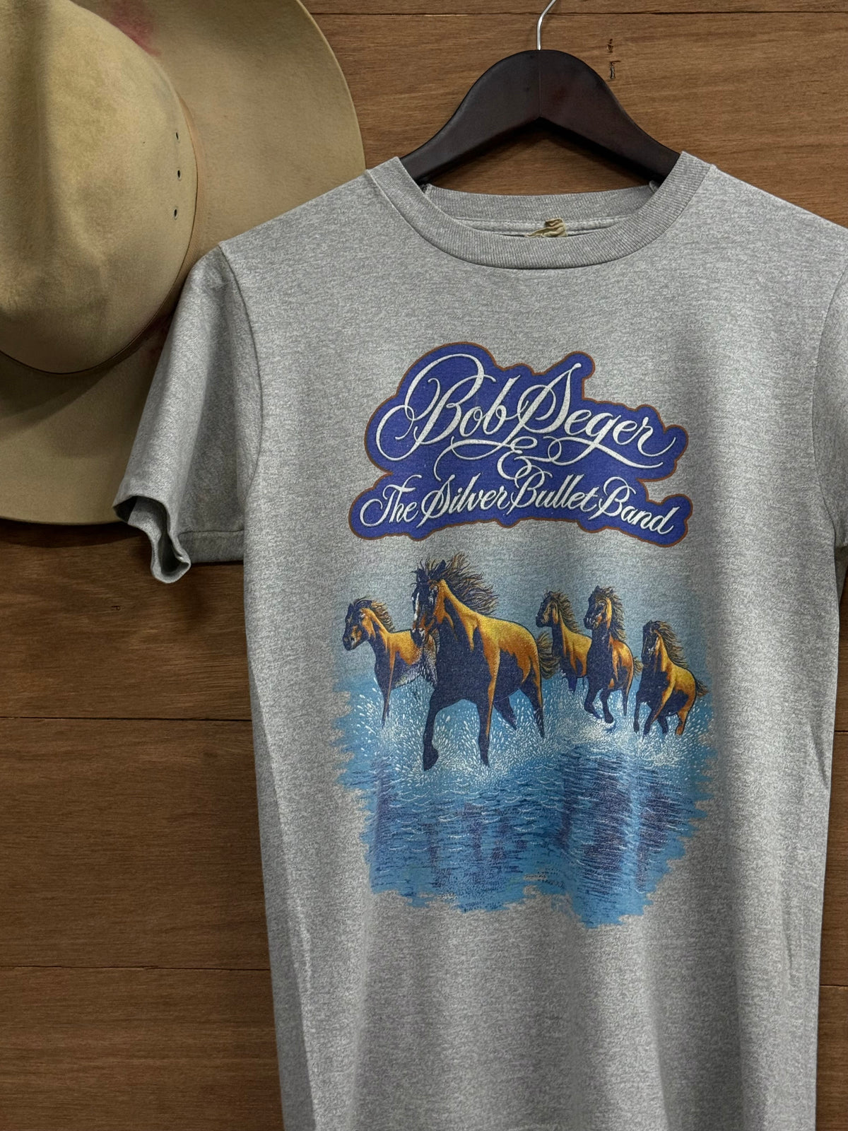 1983 Bob Seger the distance Tour Tee