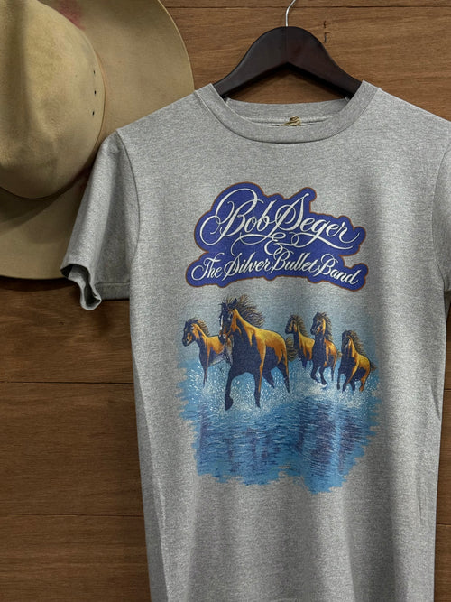 1983 Bob Seger the distance Tour Tee