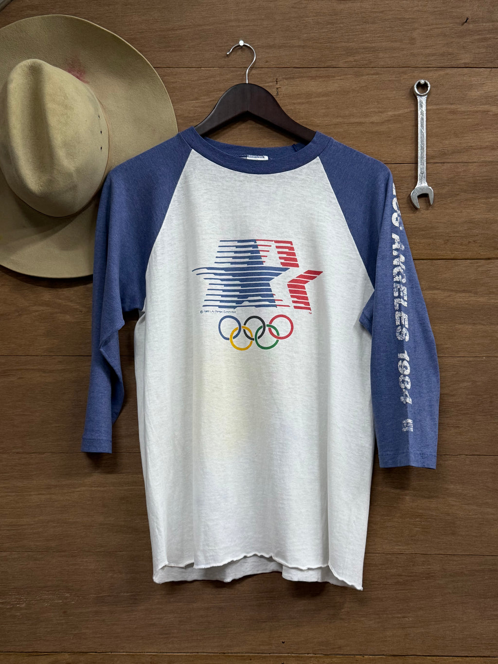 Vintage 1984 Los Angeles Olympic Two Tone Tee