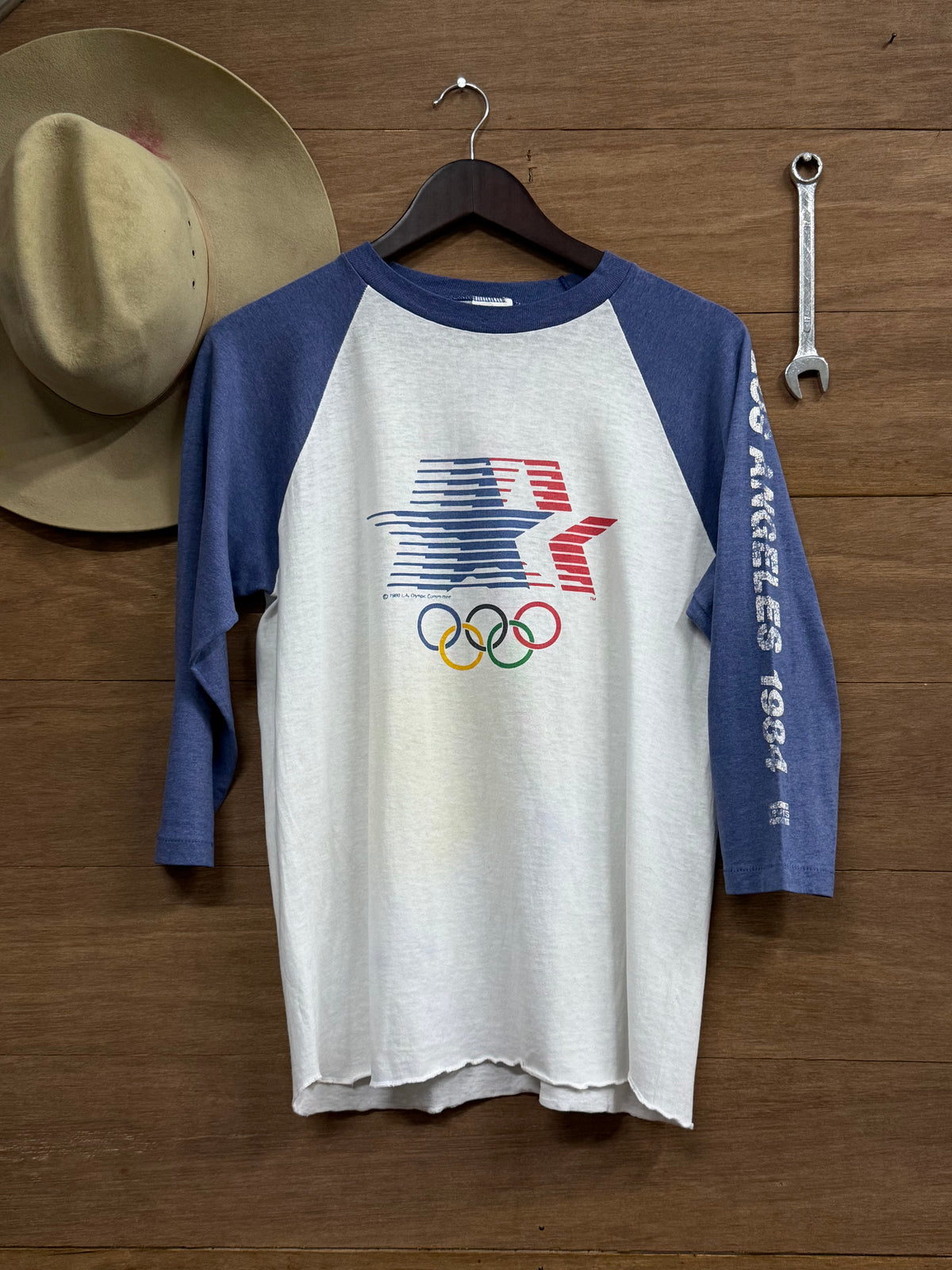 Vintage 1984 Los Angeles Olympic Two Tone Tee