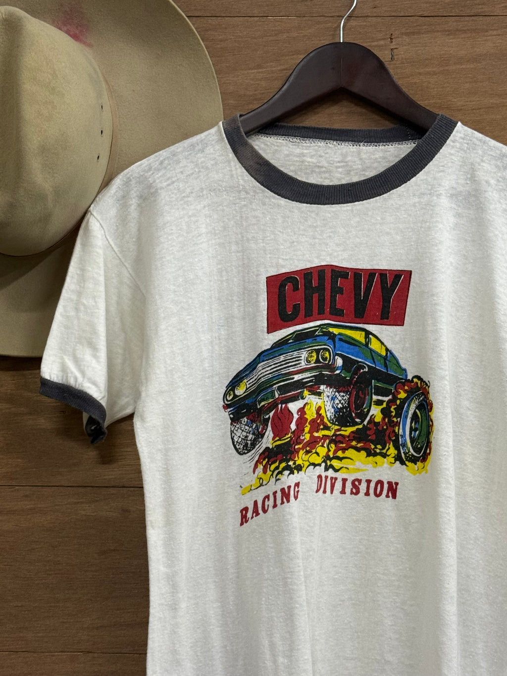 70s Chevy Racing Division Ringer Tee
