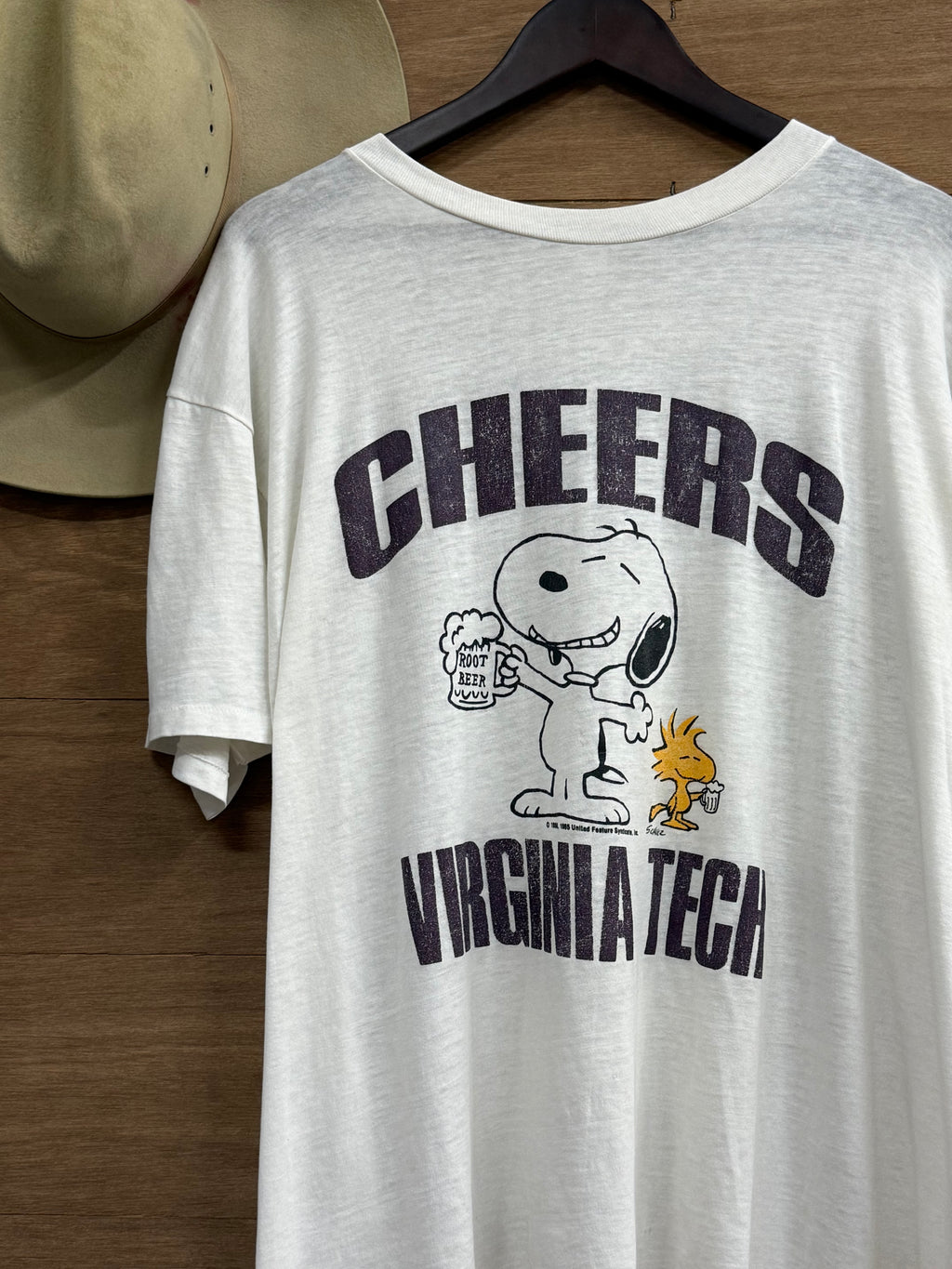 80s Virginia Tech Snoopy