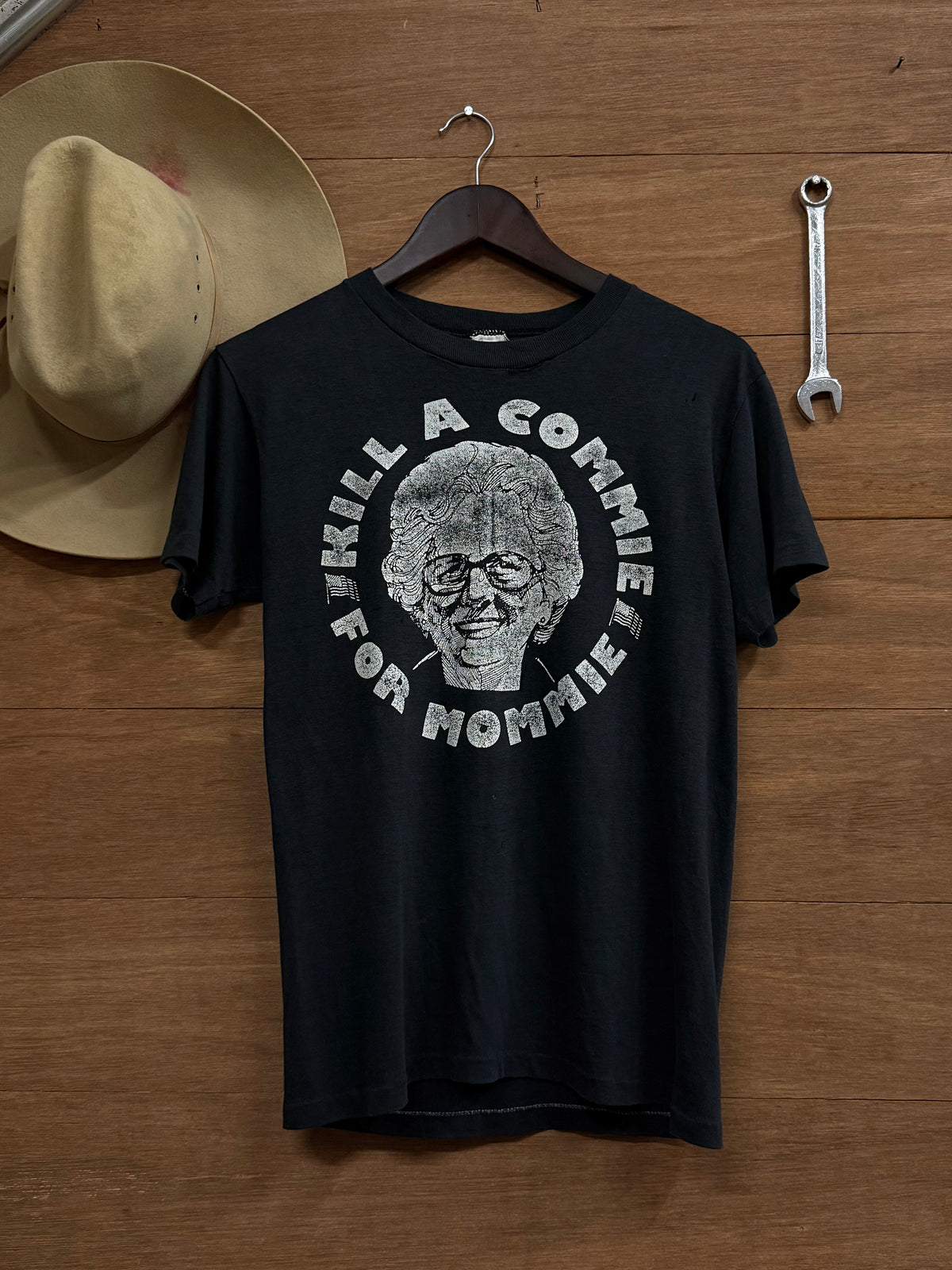 80s Kill a commie for mommie Tee
