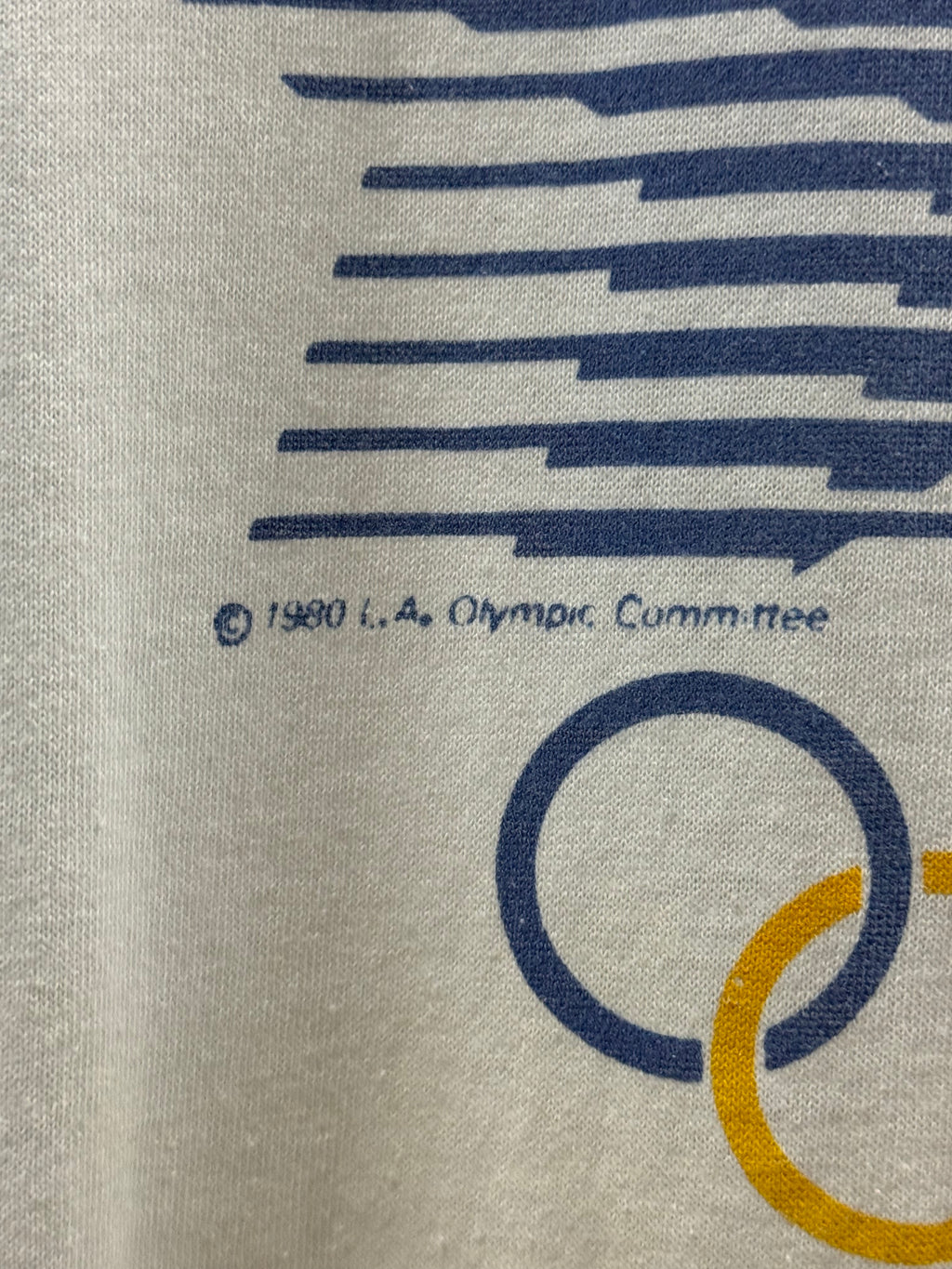 Vintage 1984 Los Angeles Olympic Two Tone Tee