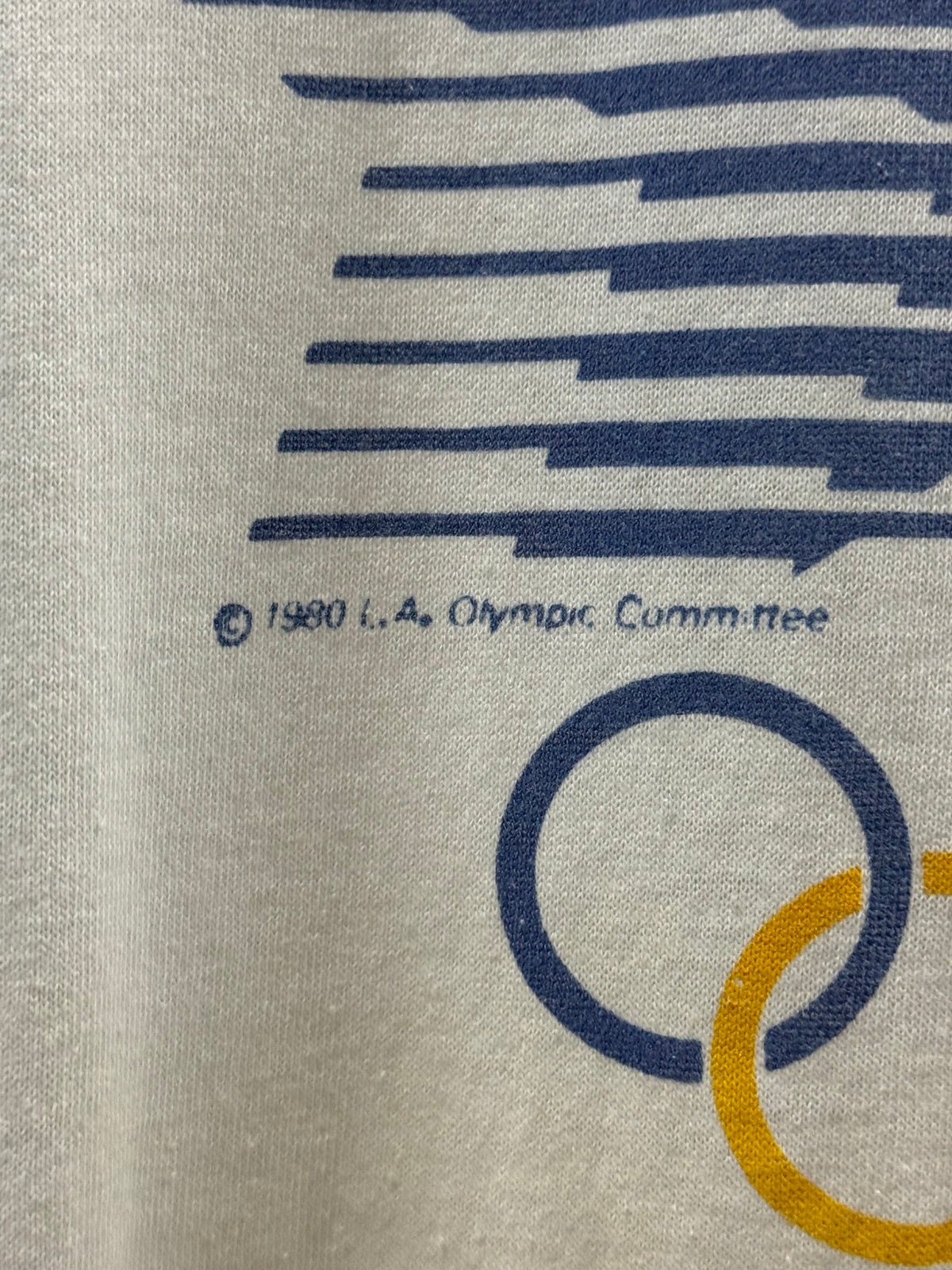 Vintage 1984 Los Angeles Olympic Two Tone Tee
