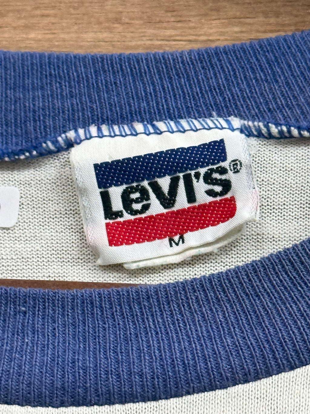 80s Levi’s USA Olympic Ringer Tee